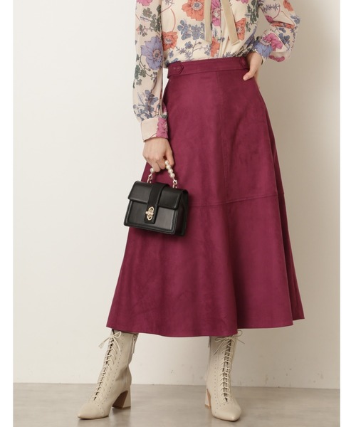 JILL STUART(ジルスチュアート)の「◆グラディススカート(スカート・レディース・パープル/グリーン/ベージュ・4/2/0)」の3枚目の写真