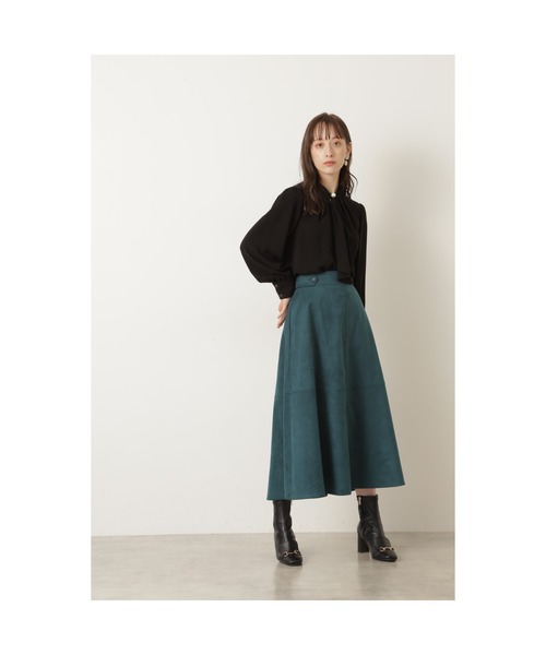 JILL STUART(ジルスチュアート)の「◆グラディススカート(スカート・レディース・パープル/グリーン/ベージュ・4/2/0)」の4枚目の写真