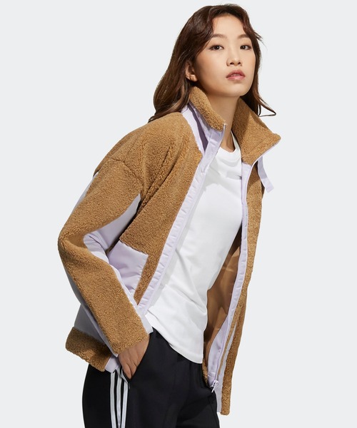 adidas（アディダス）の「シェルパ バイカージャケット / アディダス