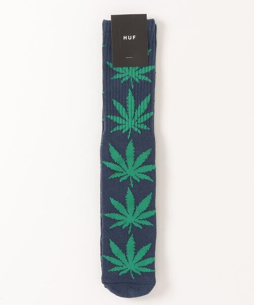 HUF（ハフ）の「【HUF】ハフ ESSENTIALS PLANTLIFE SOCK クルーソックス 靴下 SK00298 SK00739（ソックス/靴下・メンズ・ホワイト/ブラック/ライトブルー/オレンジ/パープル/ライトグリーン/ワインレッド/マスタード/ダークオリーブ/ベージュ/ネイビー/ダークパープル/イエロー系その他/ライトパープル・FREE）」の7枚目の写真