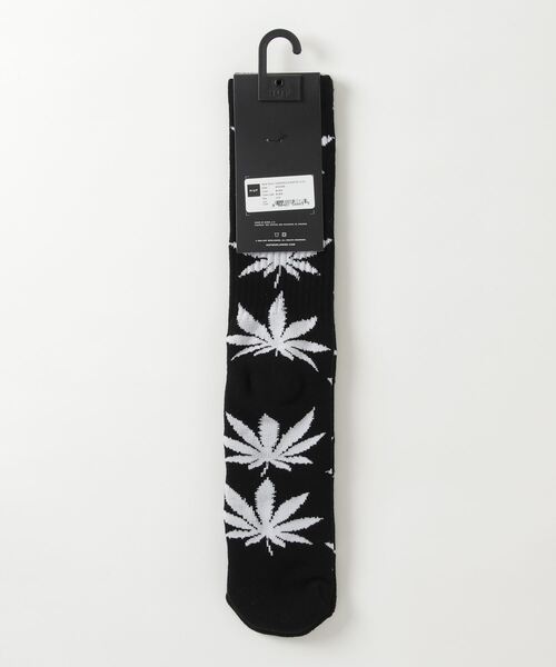 HUF（ハフ）の「【HUF】ハフ ESSENTIALS PLANTLIFE SOCK クルーソックス 靴下 SK00298 SK00739（ソックス/靴下・メンズ・ホワイト/ブラック/ライトブルー/オレンジ/パープル/ライトグリーン/ワインレッド/マスタード/ダークオリーブ/ベージュ/ネイビー/ダークパープル/イエロー系その他/ライトパープル・FREE）」の15枚目の写真