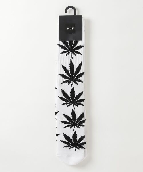 HUF（ハフ）の「【HUF】ハフ ESSENTIALS PLANTLIFE SOCK クルーソックス 靴下 SK00298 SK00739（ソックス/靴下・メンズ・ホワイト/ブラック/ライトブルー/オレンジ/パープル/ライトグリーン/ワインレッド/マスタード/ダークオリーブ/ベージュ/ネイビー/ダークパープル/イエロー系その他/ライトパープル・FREE）」の17枚目の写真