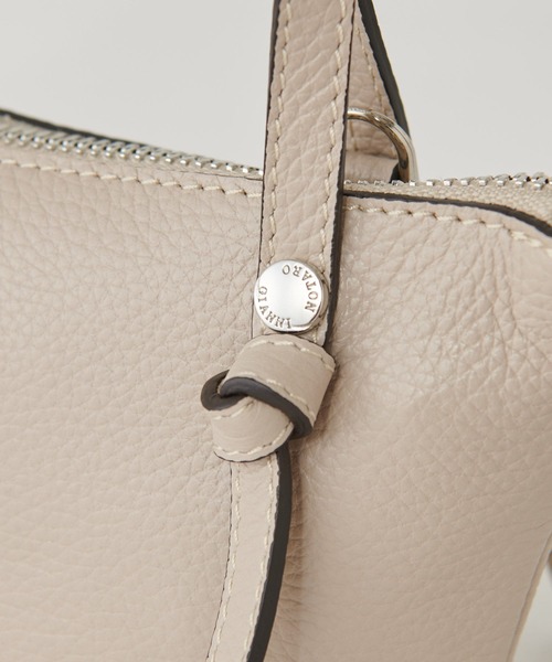 BEARDSLEY（ビアズリー）の「《GIANNI NATARO CAROL J》ミニショルダーバッグ（ショルダーバッグ・レディース・ベージュ/グリーン・FREE）」の14枚目の写真