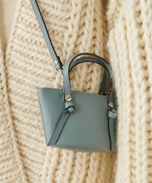 BEARDSLEY（ビアズリー）の「《GIANNI NATARO CAROL J》ミニショルダーバッグ（ショルダーバッグ・レディース・ベージュ/グリーン・FREE）」の15枚目の写真