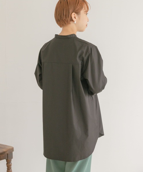 ITEMS URBANRESEARCH(アイテムズ アーバンリサーチ)の「セーラーカラーブラウス(シャツ/ブラウス・レディース・オフホワイト/ブラック・FREE)」の7枚目の写真