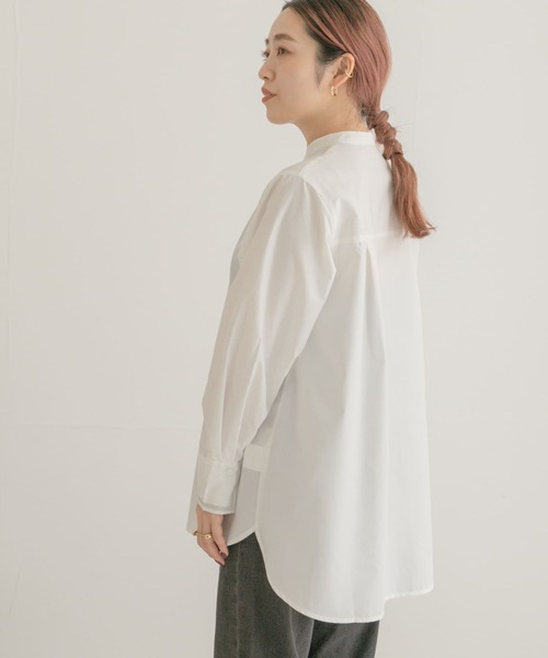 ITEMS URBANRESEARCH(アイテムズ アーバンリサーチ)の「セーラーカラーブラウス(シャツ/ブラウス・レディース・オフホワイト/ブラック・FREE)」の21枚目の写真