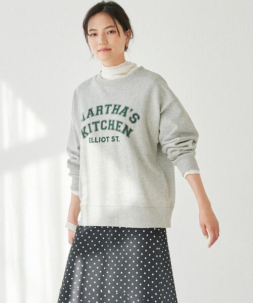 Goodwear(Since1983)（グッドウェア）の「＜Goodwear (グッドウェア)＞ ロングスリーブ ロゴ スウェット プルオーバー カットソー（スウェット・レディース・ライトブルー/ブラック/グレー・FREE）」の19枚目の写真