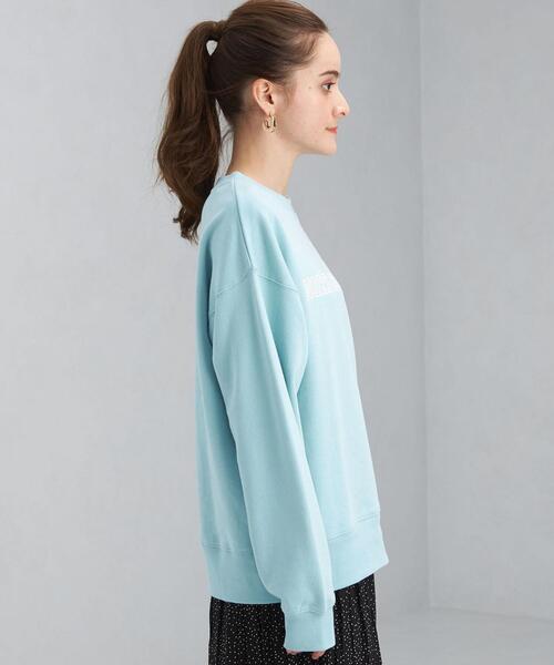 Goodwear(Since1983)（グッドウェア）の「＜Goodwear (グッドウェア)＞ ロングスリーブ ロゴ スウェット プルオーバー カットソー（スウェット・レディース・ライトブルー/ブラック/グレー・FREE）」の8枚目の写真