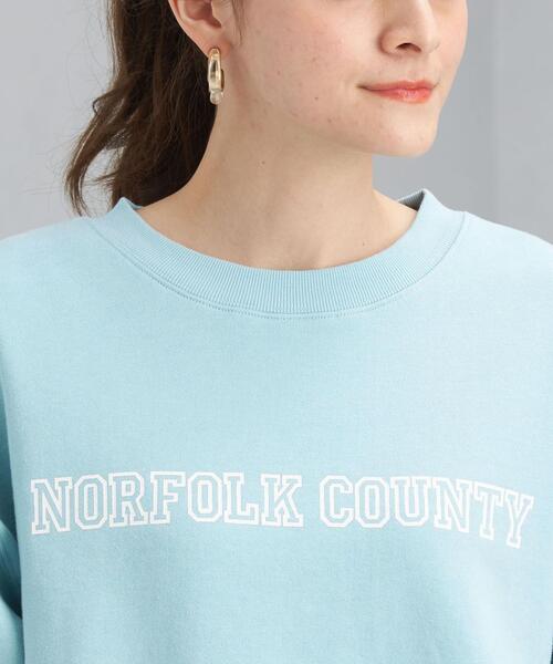 Goodwear(Since1983)（グッドウェア）の「＜Goodwear (グッドウェア)＞ ロングスリーブ ロゴ スウェット プルオーバー カットソー（スウェット・レディース・ライトブルー/ブラック/グレー・FREE）」の17枚目の写真