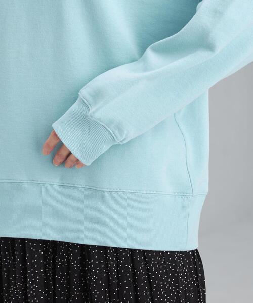 Goodwear(Since1983)（グッドウェア）の「＜Goodwear (グッドウェア)＞ ロングスリーブ ロゴ スウェット プルオーバー カットソー（スウェット・レディース・ライトブルー/ブラック/グレー・FREE）」の14枚目の写真