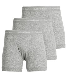 Calvin Klein（カルバン・クライン）の「【3枚セット】Calvin Klein Underwear カルバンクライン ロング ボクサーパンツ メンズ アンダーウェア 男性 下着 無地 ロゴ 3枚組（ボクサーパンツ・メンズ）」