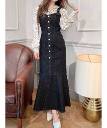 RESEXXY | フロントボタンマーメイドジャンスカ(ジャンパースカート)