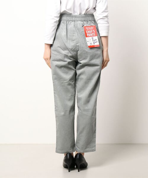 Samansa Mos2 blue（サマンサモスモスブルー）の「コーデュロイシェフパンツ（その他パンツ・レディース・ベージュ/グレー/チャコール/キナリ・ﾌﾘ-）」の6枚目の写真