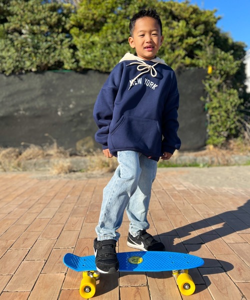 NESTA BRAND（ネスタブランド）の「NESTA KIDS(ネスタキッズ) / NEWYORKパーカー（パーカー・キッズ・ネイビー/グレー・100/110/120/130/140）」の10枚目の写真