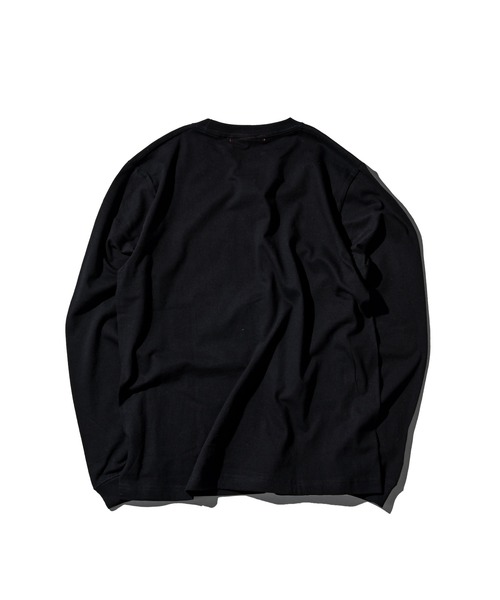 THE(ザ)の「(使用禁止)【THE (ザ)】THE PACK L/S TEE(Tシャツ/カットソー・レディース・ホワイト/ブラック・S/M/L/XL)」の4枚目の写真