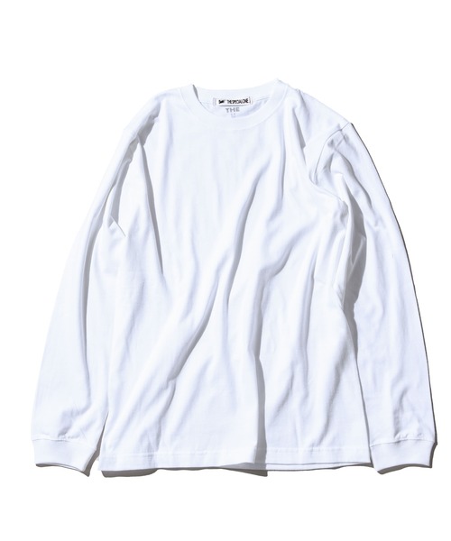 THE(ザ)の「(使用禁止)【THE (ザ)】THE PACK L/S TEE(Tシャツ/カットソー・レディース・ホワイト/ブラック・S/M/L/XL)」の3枚目の写真