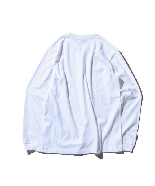 THE(ザ)の「(使用禁止)【THE (ザ)】THE PACK L/S TEE(Tシャツ/カットソー・レディース・ホワイト/ブラック・S/M/L/XL)」の5枚目の写真