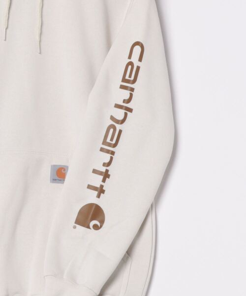 Carhartt(カーハート)の「【Carhartt】ビッグシルエットサイドロゴパーカー K288(パーカー・レディース・チャコールグレー/ブラック/ネイビー/グレー/アイボリー/ブラウン/グリーン・SMALL/X-LARGE/MEDIUM/LARGE/S/M/L/XL)」の15枚目の写真