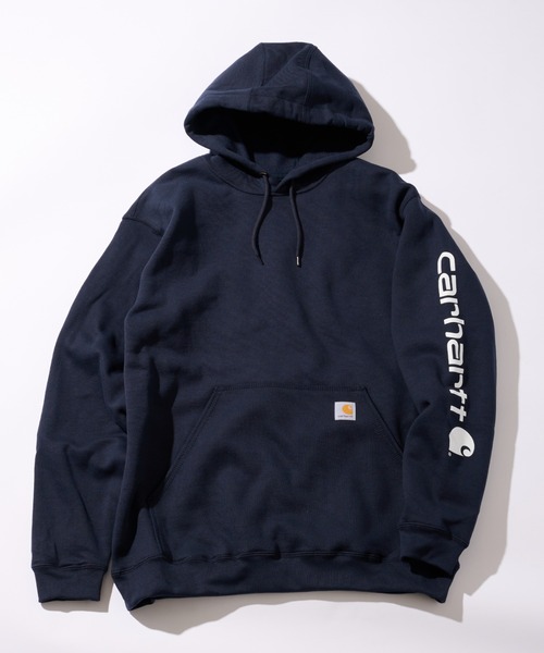 Carhartt(カーハート)の「【Carhartt】ビッグシルエットサイドロゴパーカー K288(パーカー・レディース・チャコールグレー/ブラック/ネイビー/グレー/アイボリー/ブラウン/グリーン・SMALL/X-LARGE/MEDIUM/LARGE/S/M/L/XL)」の7枚目の写真