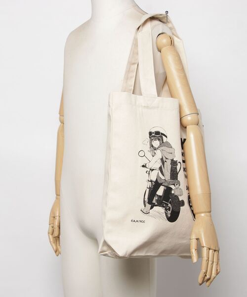 ROOTOTE(ルートート)の「∴【 ゆるキャン△ 】× ROOTOTE ルート―ト コラボレーション トートバッグ 土岐綾乃 AKRYUR089 ACR(トートバッグ・レディース・その他1・FREE)」の3枚目の写真