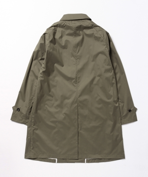 BEAMS（ビームス）の「○BEAMS / 撥水 ステンカラーコート（ステンカラーコート・メンズ・ライトグレー/ベージュ/オリーブ/ネイビー・SMALL/MEDIUM/LARGE）」の16枚目の写真