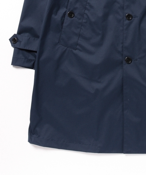 BEAMS（ビームス）の「○BEAMS / 撥水 ステンカラーコート（ステンカラーコート・メンズ・ライトグレー/ベージュ/オリーブ/ネイビー・SMALL/MEDIUM/LARGE）」の17枚目の写真