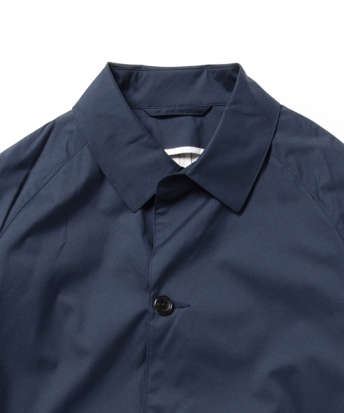 BEAMS（ビームス）の「○BEAMS / 撥水 ステンカラーコート（ステンカラーコート・メンズ・ライトグレー/ベージュ/オリーブ/ネイビー・SMALL/MEDIUM/LARGE）」の20枚目の写真