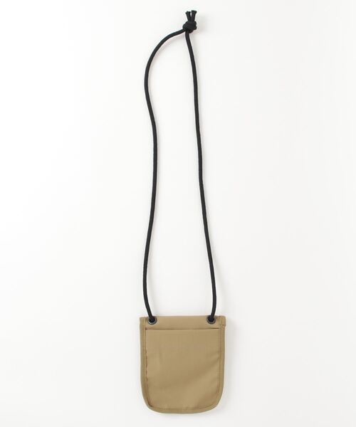MHL.（エムエイチエル）の「WASHED NYLON（ポーチ・メンズ・ブラック/ベージュ・FREE）」の8枚目の写真