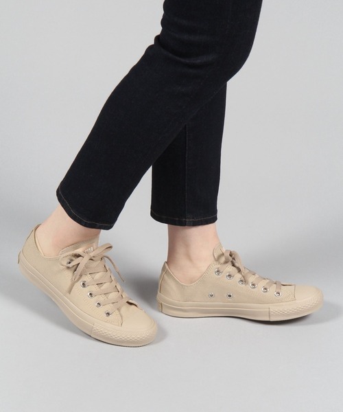 studio CLIP（スタディオクリップ）の「【CONVERS】コンバースオールスターモノカラーズ OX（スニーカー・レディース・ベージュ・LARGE/MEDIUM）」の7枚目の写真