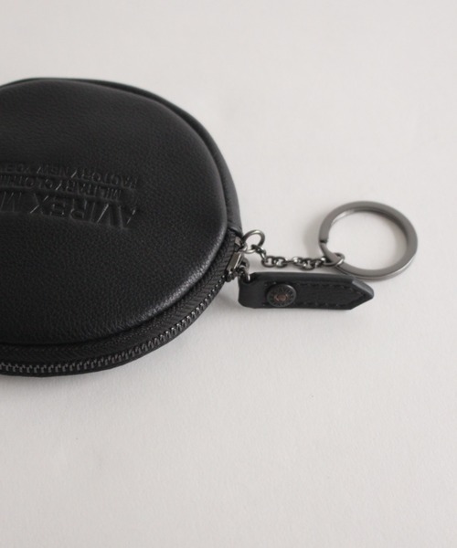 AVIREX（アヴィレックス）の「【直営店限定】ROUND COIN CASE/ ラウンドコインケース（コインケース・レディース・ブラック・FREE）」の3枚目の写真