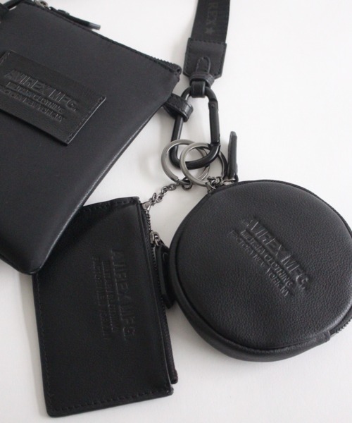 AVIREX（アヴィレックス）の「【直営店限定】ROUND COIN CASE/ ラウンドコインケース（コインケース・レディース・ブラック・FREE）」の7枚目の写真