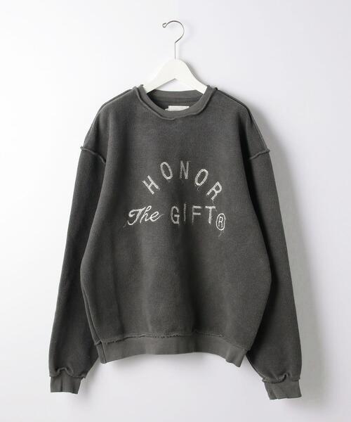 BEAUTY&YOUTH UNITED ARROWS(ビューティーアンドユースユナイテッドアローズ)の「<HONOR THE GIFT> WEATHERED CN/スウェット(スウェット・メンズ・ブラック/ネイビー/クリーム・M/L/XL)」の1枚目の写真