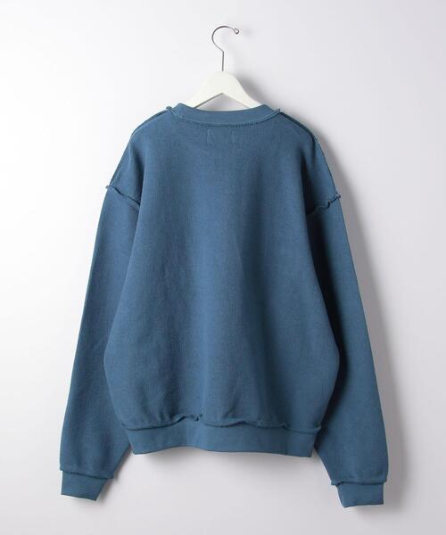 BEAUTY&YOUTH UNITED ARROWS(ビューティーアンドユースユナイテッドアローズ)の「<HONOR THE GIFT> WEATHERED CN/スウェット(スウェット・メンズ・ブラック/ネイビー/クリーム・M/L/XL)」の4枚目の写真