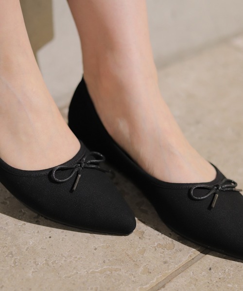 Honeys(ハニーズ)の「ポインテッドトゥバレエ(バレエシューズ・レディース・ブラック/モカ/ベージュ・22.5/23.5/24.0/23.0/24.5)」の20枚目の写真