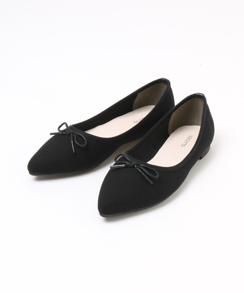 Honeys(ハニーズ)の「ポインテッドトゥバレエ(バレエシューズ・レディース・ブラック/モカ/ベージュ・22.5/23.5/24.0/23.0/24.5)」の5枚目の写真