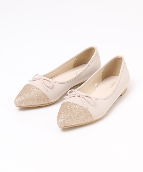 Honeys(ハニーズ)の「ポインテッドトゥバレエ(バレエシューズ・レディース・ブラック/モカ/ベージュ・22.5/23.5/24.0/23.0/24.5)」の22枚目の写真