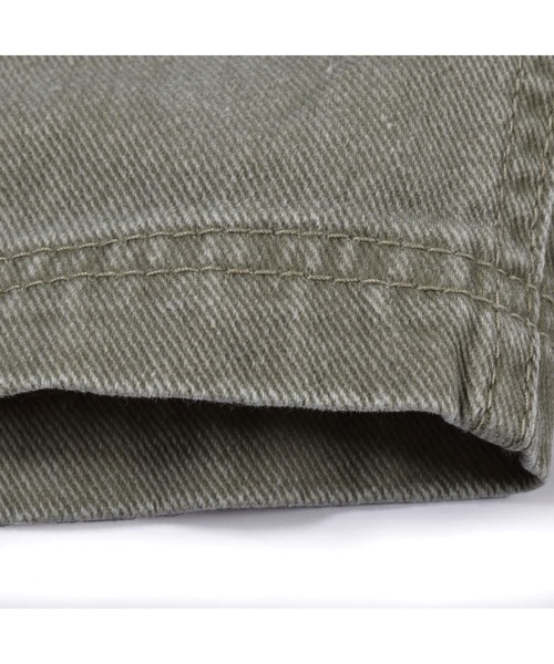 ZIDDY（ジディ）の「ZIDDY/ツイル ショートパンツ サロペット (130~160cm)（サロペット/オーバーオール・キッズ・グリーン/グレー・130/150/160/140）」の17枚目の写真