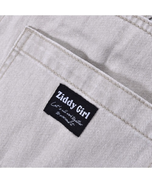 ZIDDY（ジディ）の「ZIDDY/ツイル ショートパンツ サロペット (130~160cm)（サロペット/オーバーオール・キッズ・グリーン/グレー・130/150/160/140）」の12枚目の写真