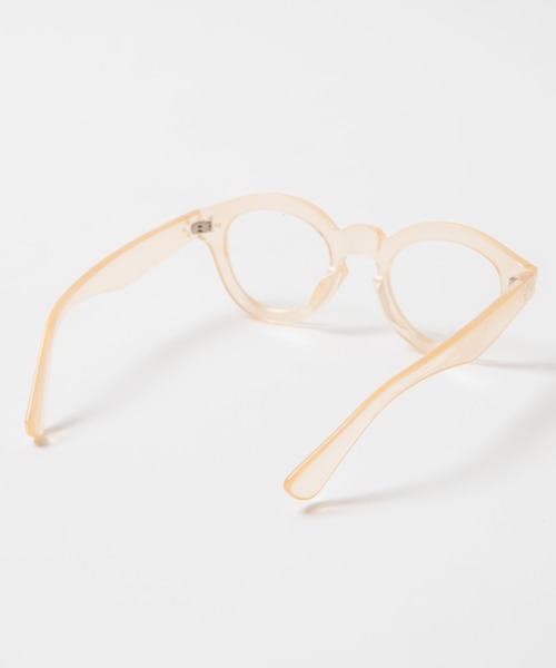 WEGO(ウィゴー)の「WEGO/セルフレームラウンドアイウェア(メガネ・メンズ・ブラック/その他1・FREE)」の4枚目の写真