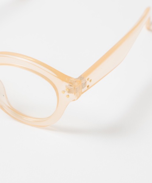 WEGO(ウィゴー)の「WEGO/セルフレームラウンドアイウェア(メガネ・メンズ・ブラック/その他1・FREE)」の3枚目の写真