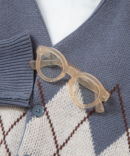 WEGO(ウィゴー)の「WEGO/セルフレームラウンドアイウェア(メガネ・メンズ・ブラック/その他1・FREE)」の16枚目の写真