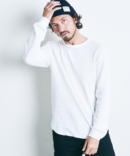 Magine（マージン）の「MILITARY THERMAL KNIT L/S:ミリタリーサーマル