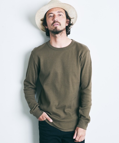 Magine（マージン）の「MILITARY THERMAL KNIT L/S:ミリタリーサーマル