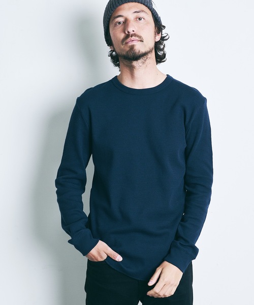 Magine（マージン）の「MILITARY THERMAL KNIT L/S:ミリタリーサーマル