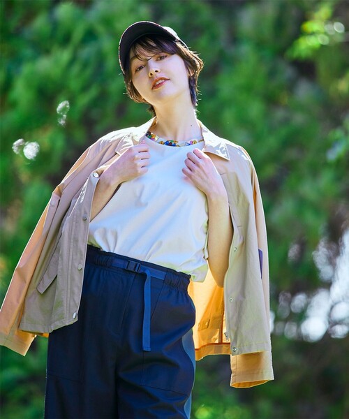 【WEB限定カラーあり・洗える】スプリングタフタ ジャケット
