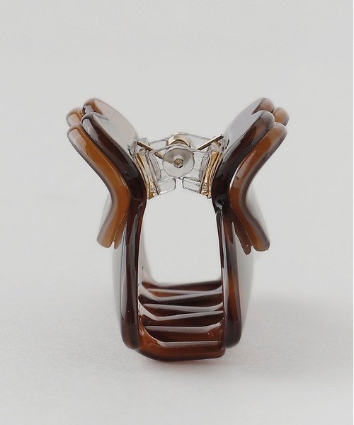 ANEMONE（アネモネ）の「ハートポイントミニバンス（バレッタ/ヘアクリップ・レディース・ブルー/グレー/ブラウン・FREE）」の10枚目の写真