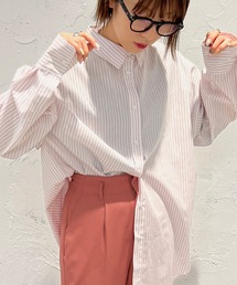 apres jour mignon | ストライプルーズシャツ【ZOZOTOWN限定アイテム】(シャツ/ブラウス)