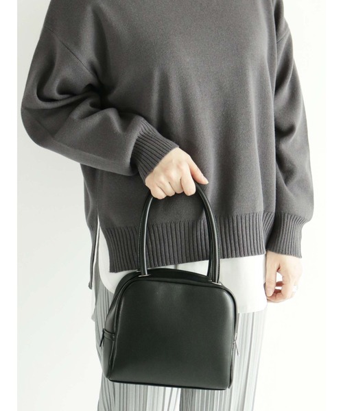 Lugnoncure（ルノンキュール）の「ボストンバッグ（ボストンバッグ・レディース・ブラック/オフホワイト/グリーン・ﾌﾘ-）」の2枚目の写真