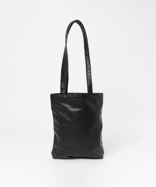 SMELLY（スメリー）の「フェイクレザーミニトート（トートバッグ・レディース・ブラック/ミント/アイボリー/ブルー/グリーン系その他/パープル・-）」の9枚目の写真