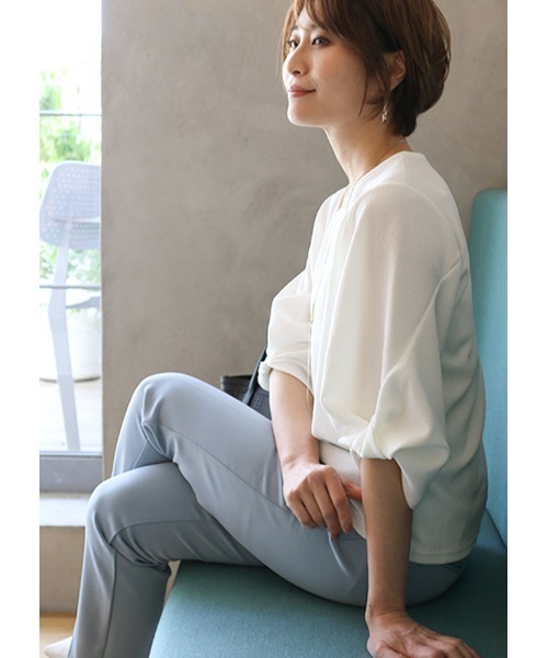 tシャツ 上品を創るつぼみ袖トップス レディース 上品を創るつぼみ袖トップス（Tシャツ/カットソー）｜Ehre style